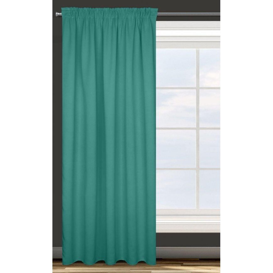Eurofirany DESIGN 91 Naktinė užuolaida iš lygaus užtemdančio audinio PARISA, 135X270 cm, juosta / tu – 2
