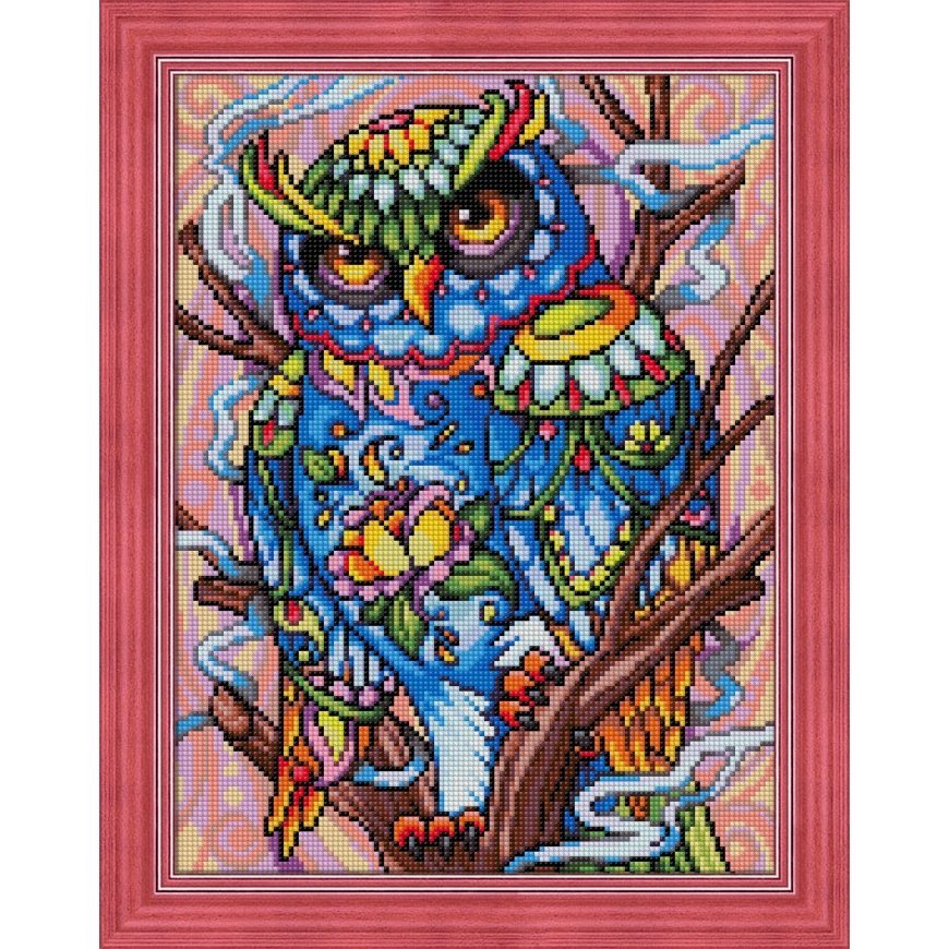Beldizart Diamond painting kit Owl 40х30 cm AZ-1610 – 2