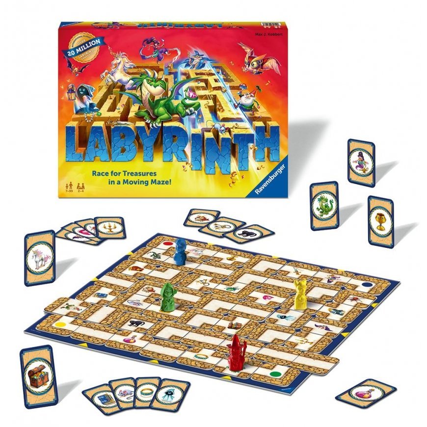 Ravensburger Labyrinth Stalo žaidimas Strategija – 2