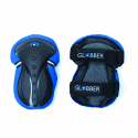 GLOBBER knee and elbow protector set, blue Junior XS RANGE B (25-50KG), 541-100 GLOBBER knee and elbow protector set, blue Junior XS RANGE B (25-50KG), 541-100