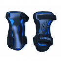 GLOBBER knee and elbow protector set, blue Junior XS RANGE B (25-50KG), 541-100 GLOBBER knee and elbow protector set, blue Junior XS RANGE B (25-50KG), 541-100