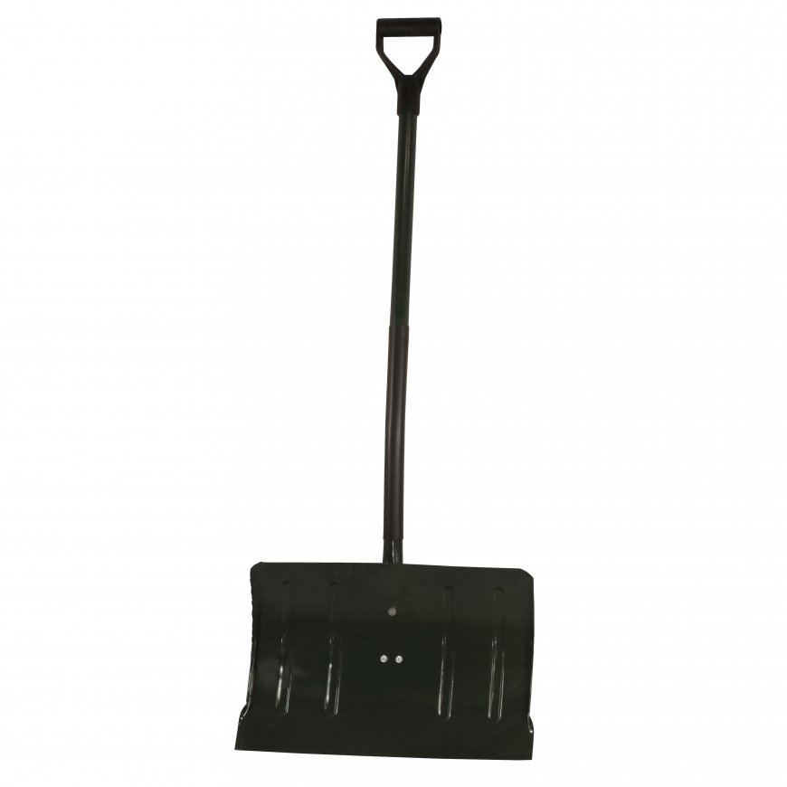 POLSKA Snow shovel 480mm H 310mm, painted metal, 32mm – 2