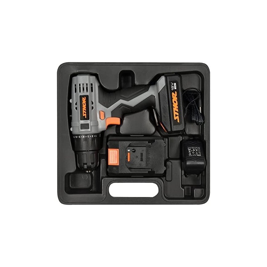 Toya STHOR DRILL - SCREWDRIVER BATTERY LI-ION 18V 78972 – 6