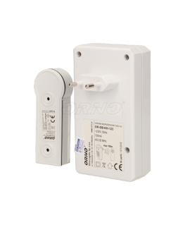 Orno Wireless doorbell DISCO AC, network, learning system, 1 beep, 100m