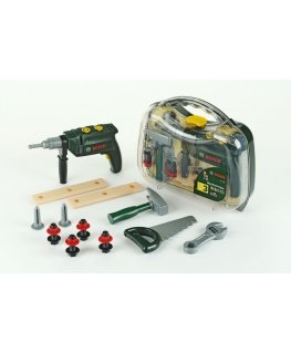 Klein Case with drill and Bosch tools