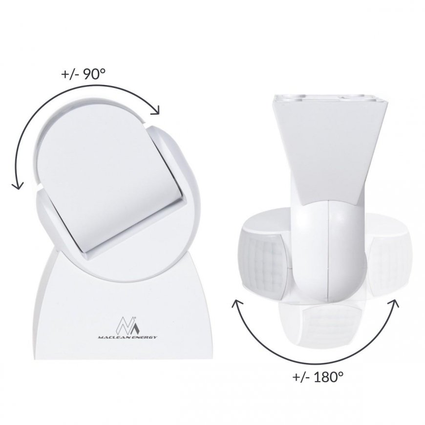Maclean infrared motion sensor with remote control IP65, max. 800W, 1200W (MCE241) – 2