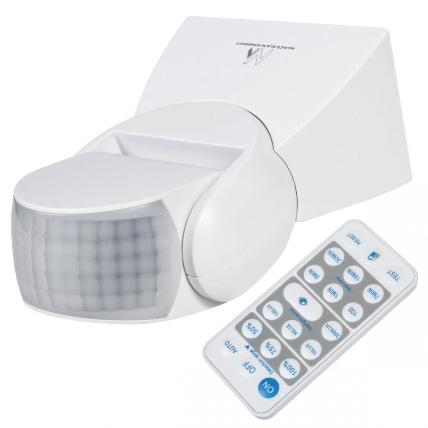 Maclean infrared motion sensor with remote control IP65, max. 800W, 1200W (MCE241) – 8