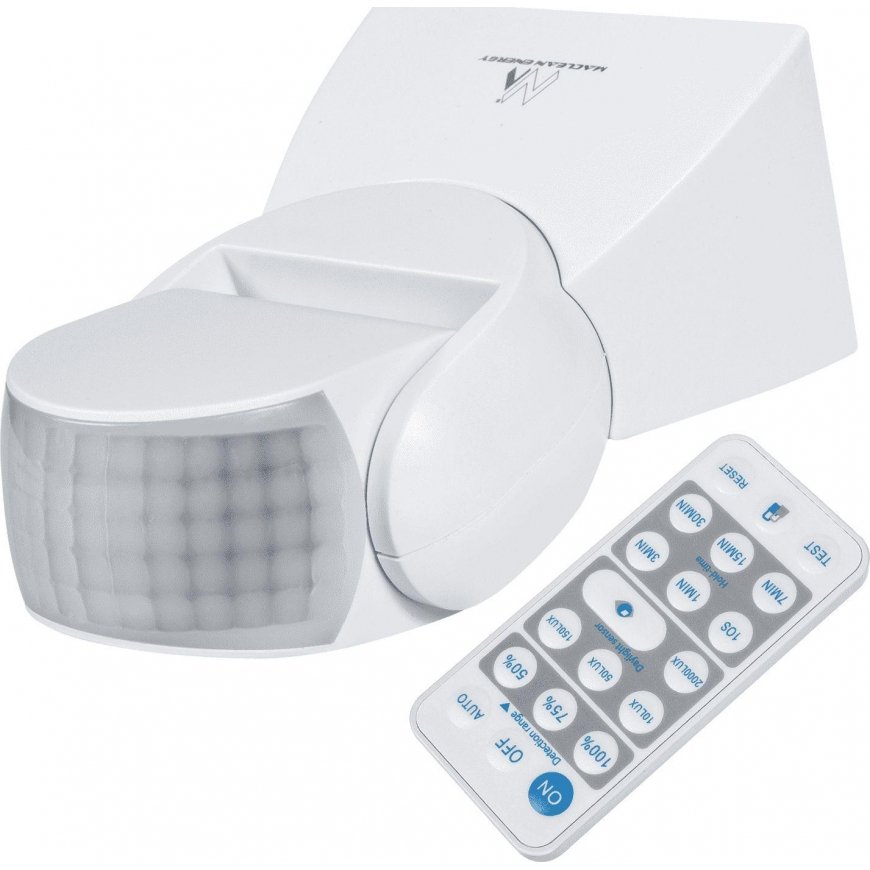 Maclean infrared motion sensor with remote control IP65, max. 800W, 1200W (MCE241) – 9