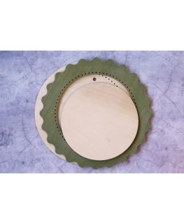 Beldizart Sale Frame green circle medium OR-258