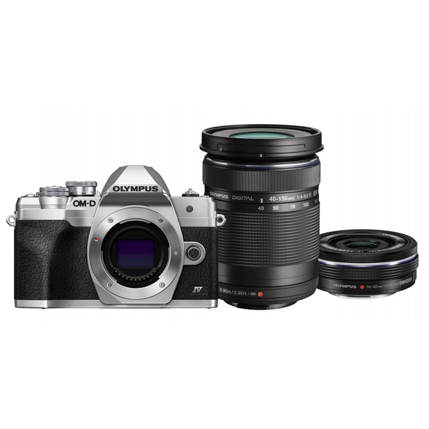 Olympus OM-D E‑M10 Mark IV + ED 14-42mm + ED 40-150mm