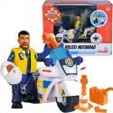 SIMBA Strażak Sam Motor Policyjny su Figurką Malcolma + Akc SIMBA Strażak Sam Motor Policyjny su Figurką Malcolma + Akc