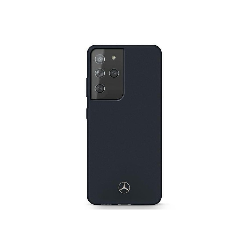 Mercedes MEHCS21LSILNA S21 Ultra G998 blue/blue hardcase Silicone Line
