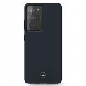 Mercedes MEHCS21LSILNA S21 Ultra G998 blue/blue hardcase Silicone Line