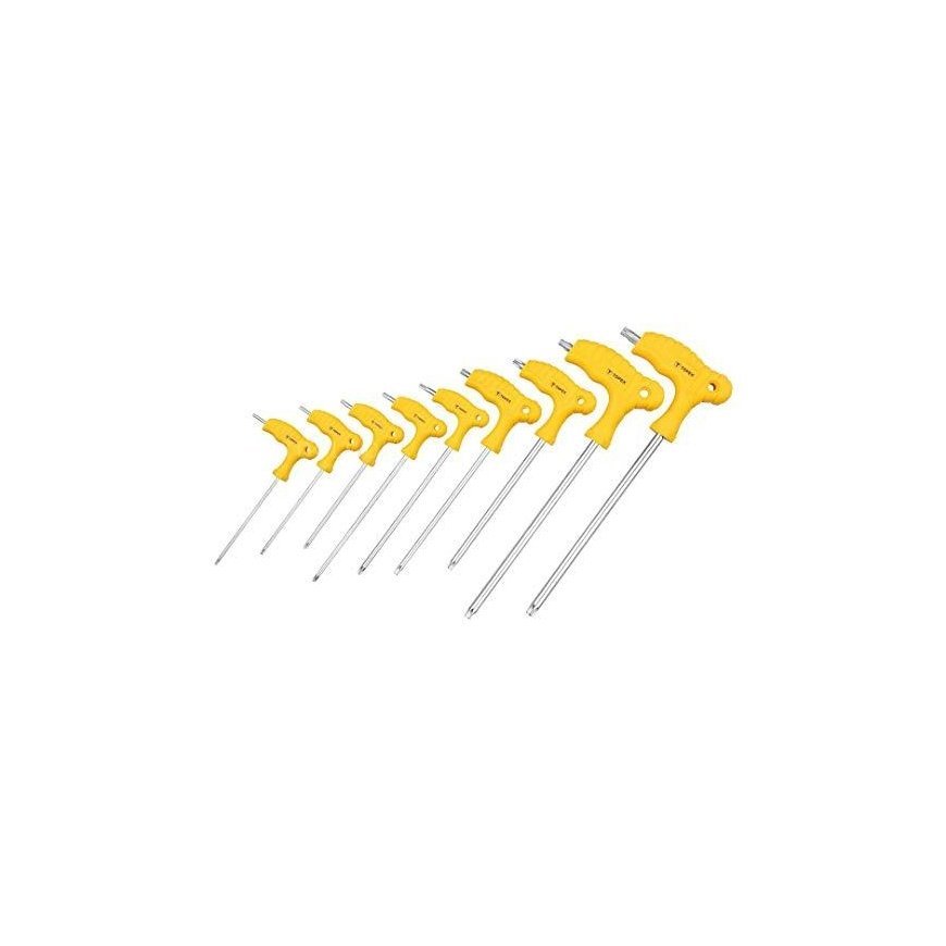 Topex Torx "T" T10-T50 spanners, 9 pcs – 2