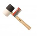Proline Black and white rubber hammer 980g wooden handle proline Proline Black and white rubber hammer 980g wooden handle proline