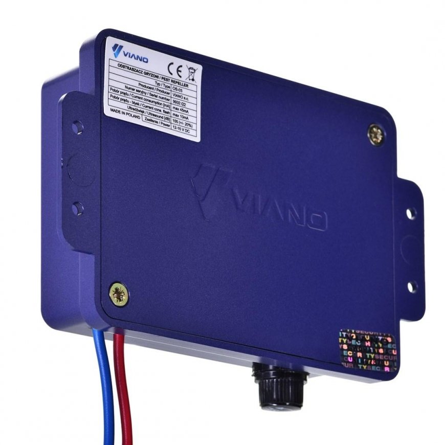 Viano OS3 Car repeller for rodents, martens, rats and mice DUO-LED – 5