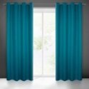Eurofirany LOGAN blackout night curtain, 135X250 cm, loops / rings, color: turquoise Eurofirany LOGAN blackout night curtain, 135X250 cm, loops / rings, color: turquoise