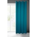 Eurofirany LOGAN blackout night curtain, 135X250 cm, loops / rings, color: turquoise Eurofirany LOGAN blackout night curtain, 135X250 cm, loops / rings, color: turquoise