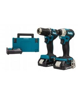 Makita DLX2423AJ Cordless tool set 18V 2x2.0Ah Li-ion (DDF487+DTD157)