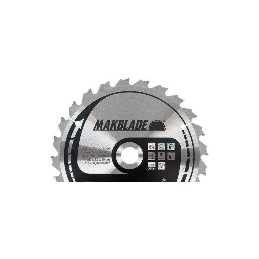 Makita Akcesoria Makita B-08969 TCT saw 216X2.4X30mm 5° T48 MAKBLADE