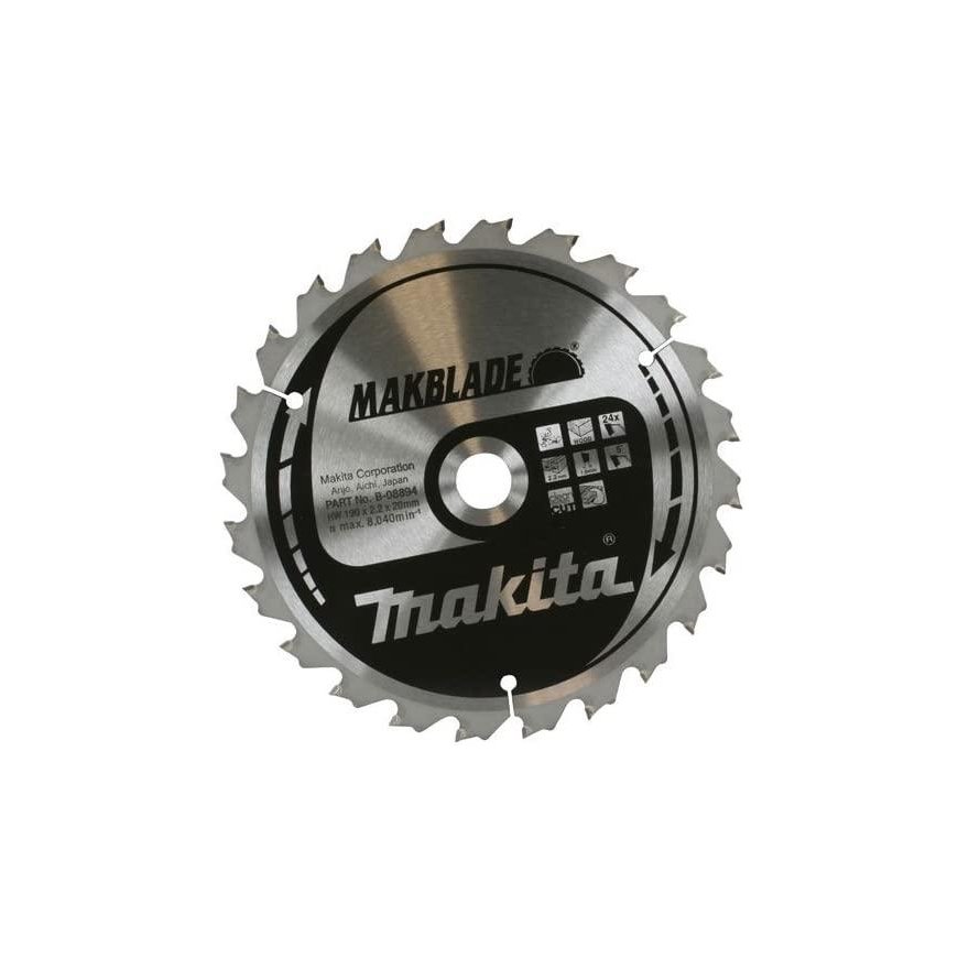 Makita Akcesoria Makita B-08969 T.C.T. pjūklas 216X2.4X30mm 5° T48 MAKBLADE – 4