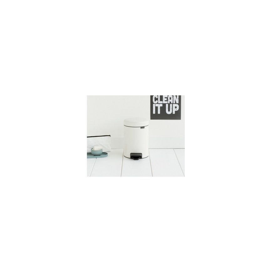 Brabantia 112126 trash can 3 L Round White – 2