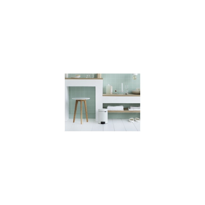 Brabantia 112126 trash can 3 L Round White – 4