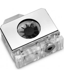Ekwb Ek Water Blocks EK Water Blocks EK-Quantum Scalar Flow Meter from Bottom to Top D-RGB - Nickel