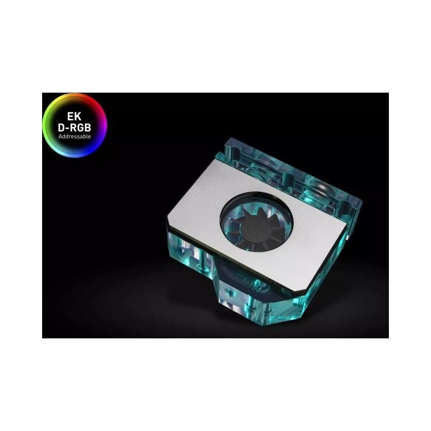 Ekwb Ek Water Blocks EK Water Blocks EK-Quantum Scalar Flow Meter from Bottom to Top D-RGB - Nickel – 6