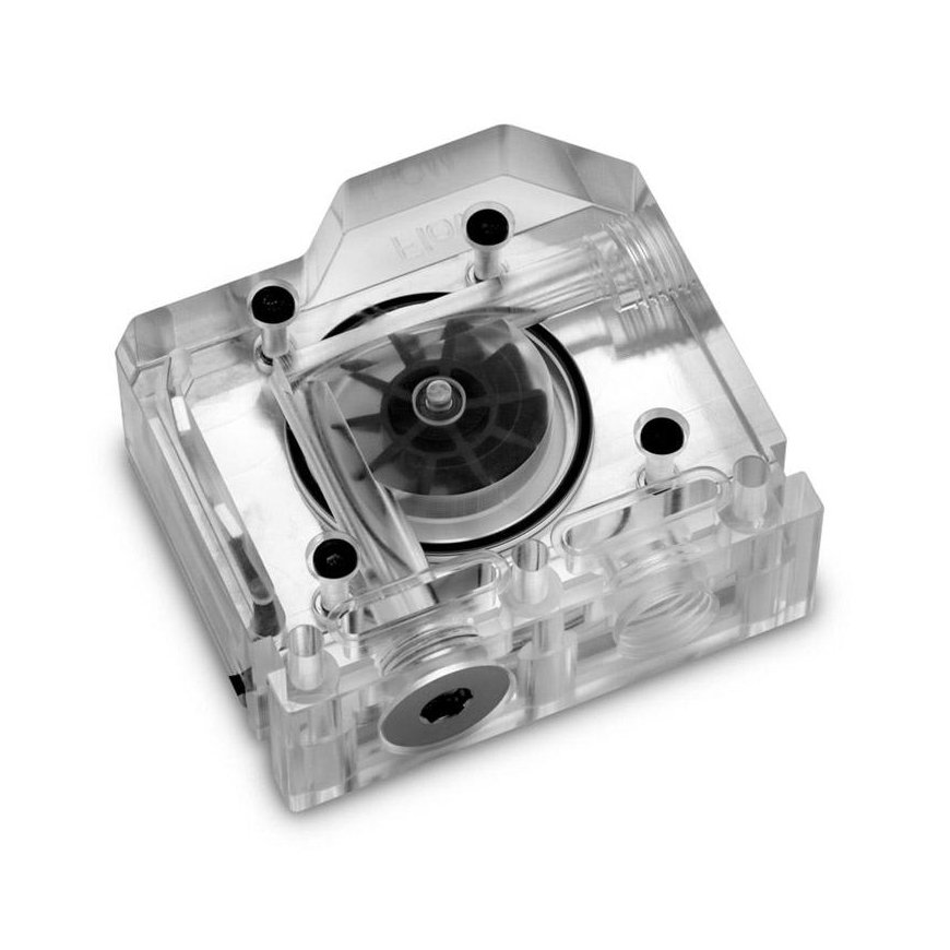 Ekwb Ek Water Blocks EK Water Blocks EK-Quantum Scalar Flow Meter from Bottom to Top D-RGB - Nickel – 9
