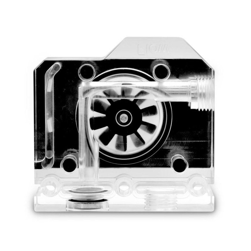 Ekwb Ek Water Blocks EK Water Blocks EK-Quantum Scalar Flow Meter from Bottom to Top D-RGB - Nickel – 10