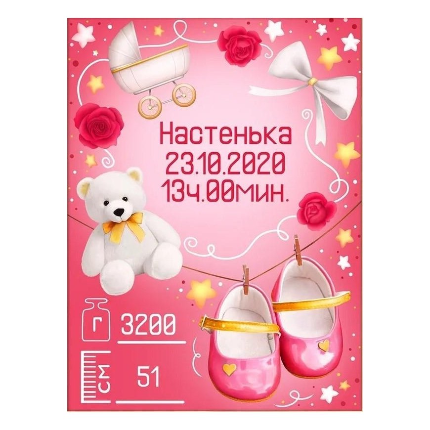 Beldizart Metric for a girl with