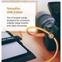 USB Tether Tools USB-ORANGE (TET-CU8015-ORG cable)