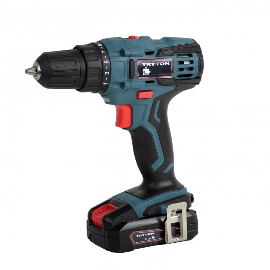 Tryton TJV10AL 20V drill, 1 x 1.5Ah battery – 2