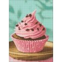 Beldizart Pink cupcake 27*38 cm WD042 Beldizart Pink cupcake 27*38 cm WD042