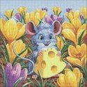 Beldizart SALE (discontinued) Harvest Mouse 38*38 cm WD2452 Beldizart SALE (discontinued) Harvest Mouse 38*38 cm WD2452