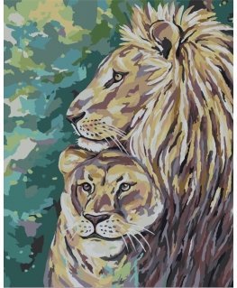 Beldizart Paint by numbers kit Pride power. After Kate Shi 40x50 cm W002