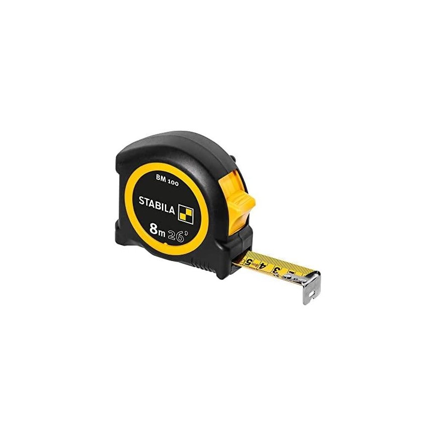 Roulette STABILA BM 100 8m mm/inch