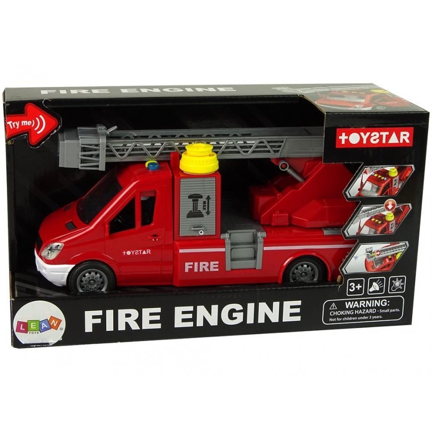 Lean Sport Lean Cars Fire Truck Red Water Sounds Lights – 7