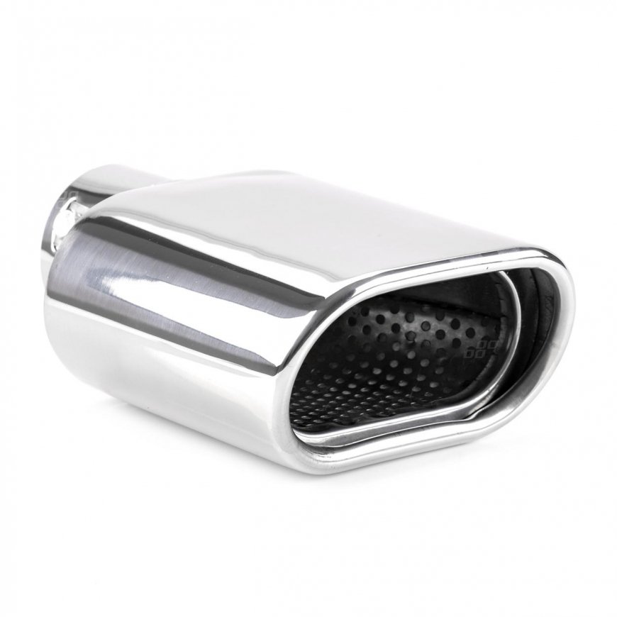 Exhaust muffler tip stainless steel amio mt 019 chrome – 2