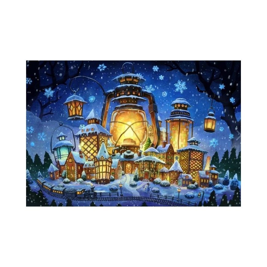 Beldizart Christmas lights 100*68 cm WD2387