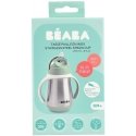 BEABA METALINĖ GERTUVĖ SU ŠIAUDELIU, 250 ML, SAGE Žalias BEABA METALINĖ GERTUVĖ SU ŠIAUDELIU, 250 ML, SAGE Žalias