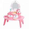 Tooky Toys TOOKY TOY pink wooden makeup table with mirror