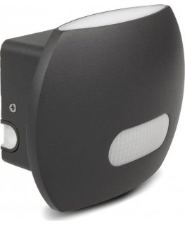 Maclean Light emitting diode (LED) lamp wall PIR MCE366