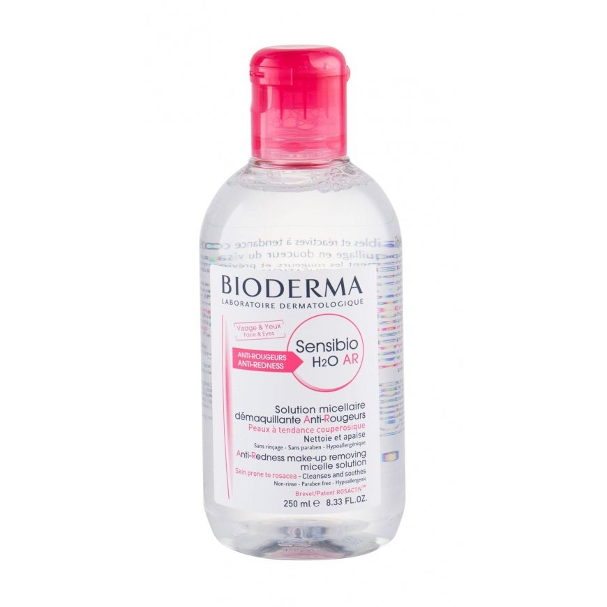 Bioderma Sensibio H2O Ar Anti Redness Make Up Removal Micellar Water Solution 250ml – 2