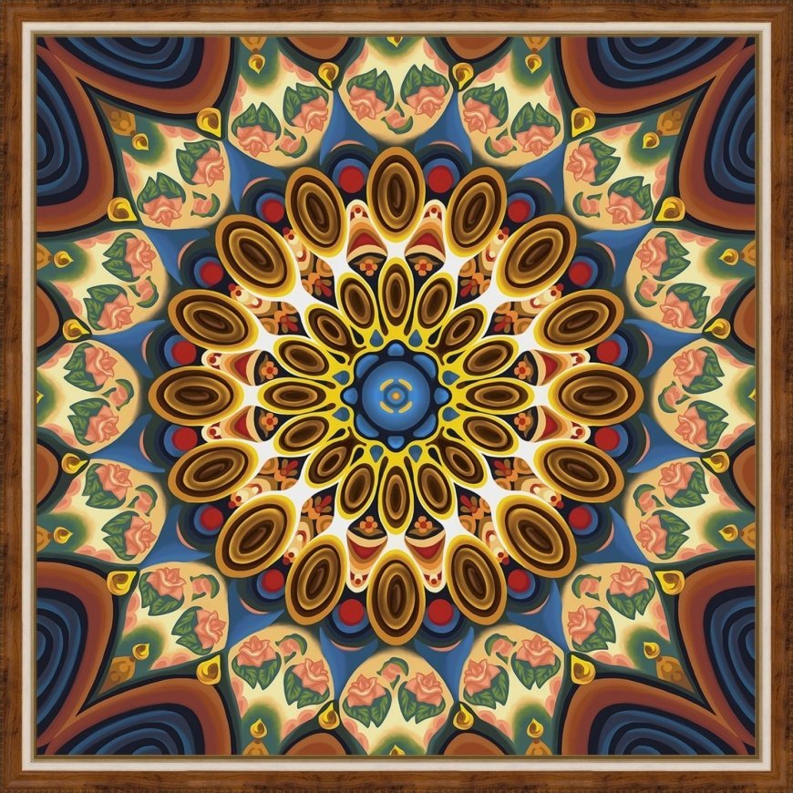 Beldizart Prosperity mandala 40х40 cm AZ-1756