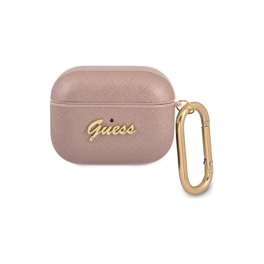Guess Protective case GUAPSASMP Saffiano Script