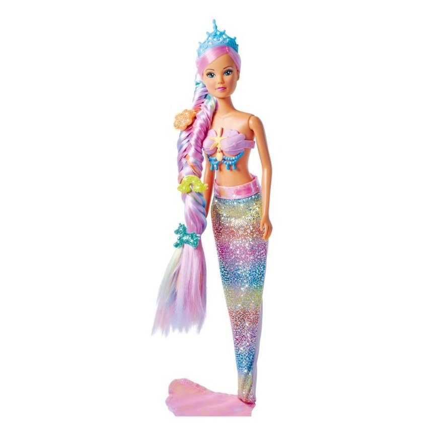 SIMBA Doll Steffi Tęczowa Syrena with Accessories – 5