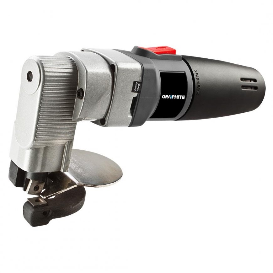 GRAPHITE 500W tiesios lakšto žirklės, dėklas – 2