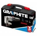 GRAPHITE 500W tiesios lakšto žirklės, dėklas